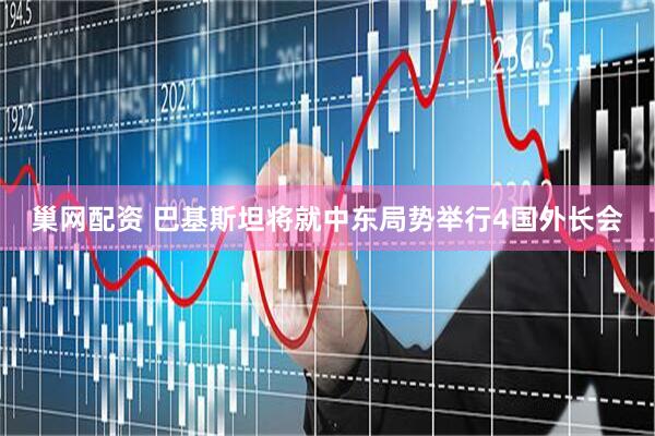 巢网配资 巴基斯坦将就中东局势举行4国外长会